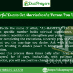 Powerful Dua to Get Married to the Person You Want